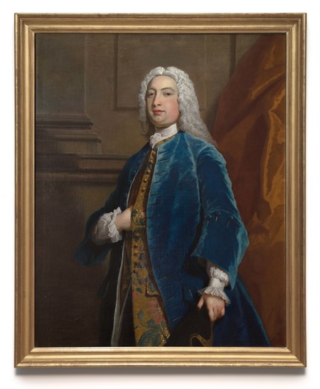 Joseph Highmore Thomas Budgen, MP for Surrey 1751–1761 1735. Oil on canvas. Collection of Christchurch Art Gallery Te Puna o Waiwhetū, purchased 1977