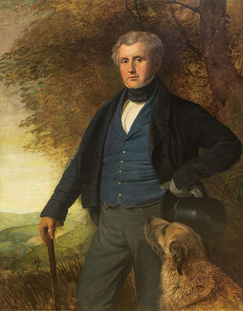 Portrait of John Crossley of Scaitcliffe M.A. Todmorden