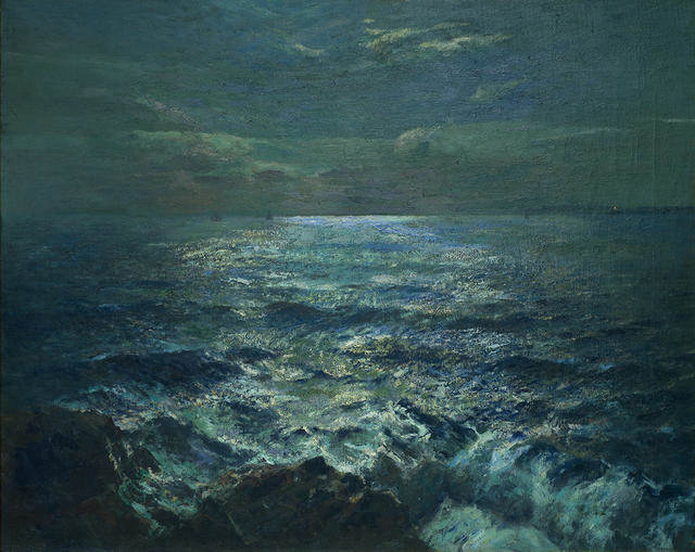 Moonlight by Julius Olsson