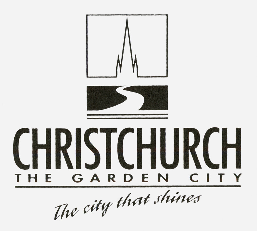 Archival image of an early version of the Christchurch City Council logo