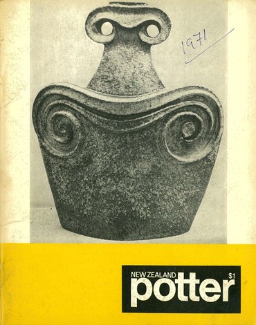 New Zealand Potter volume 13 number 2, Spring 1971