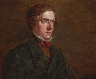 Mary Donald John Robert Godley (detail) 1852. Oil on canvas. Collection of Christchurch Art Gallery Te Puna o Waiwhetū, transferred from Banks Peninsula District Council 2006