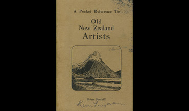 Pocket reference to old New Zealand artists by Brian Sherriff