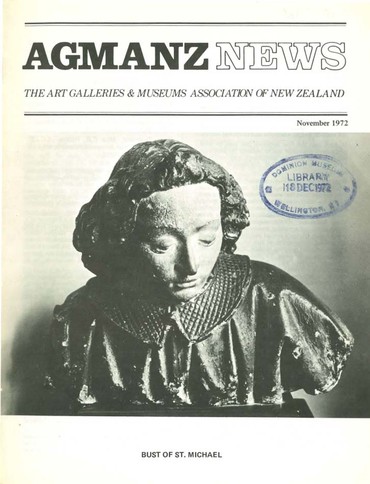 AGMANZ News Volume 3 Number 3 November 1972
