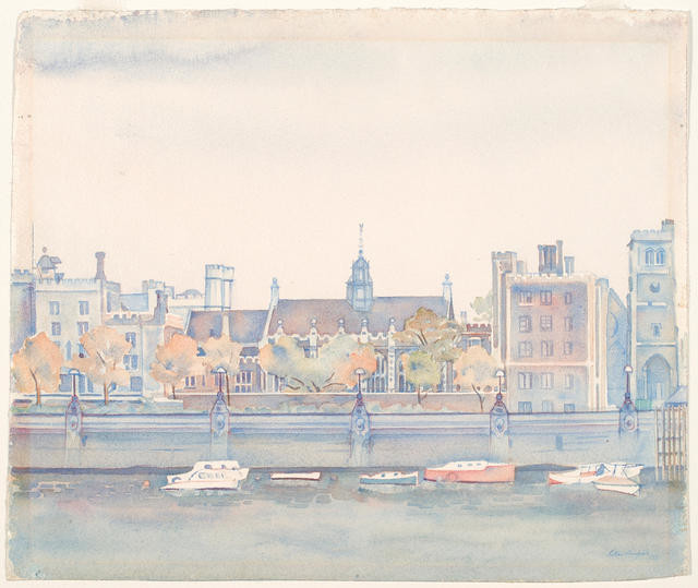 Lambeth Palace from Westminster