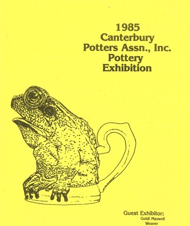 Canterbury Potters Association exhibition 1985