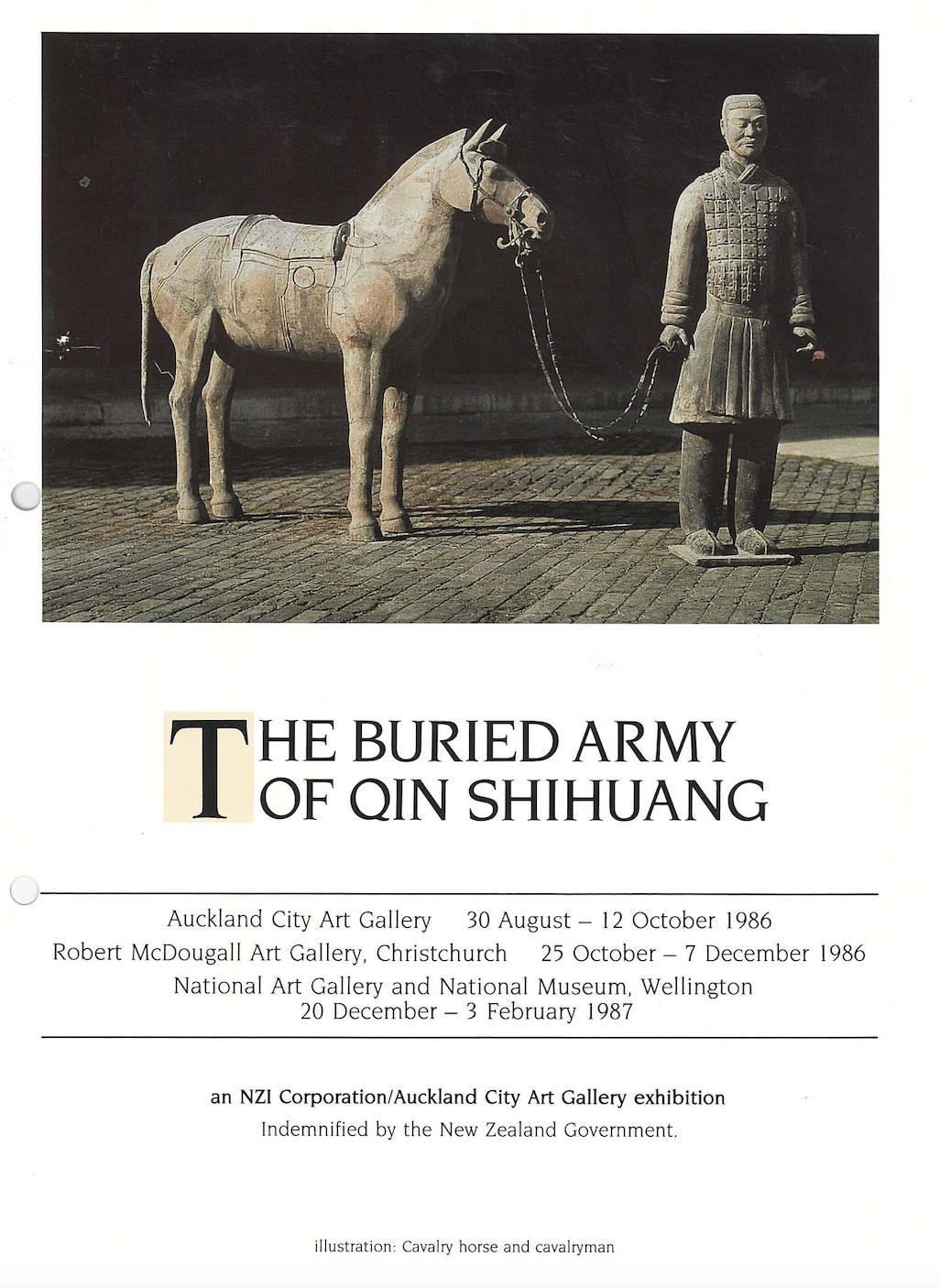 <p>The Buried Army of Qin Shihuang</p>