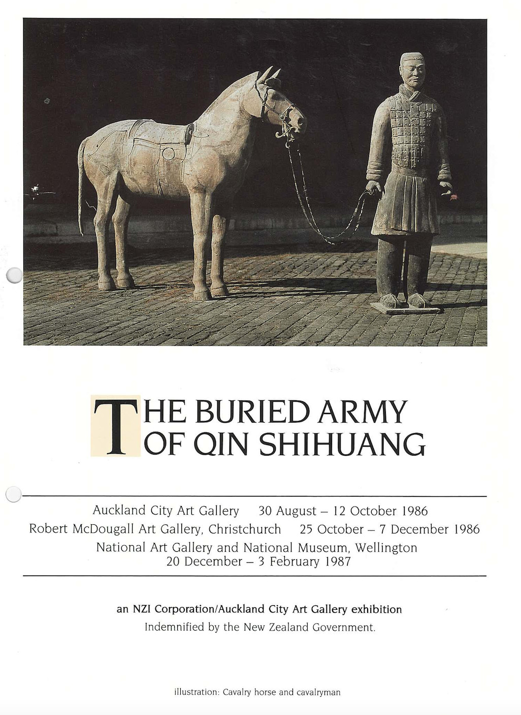 <p>The Buried Army of Qin Shihuang</p>