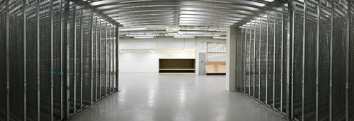 Empty Contemporary Paintings store following relocation of the collections in 2012
