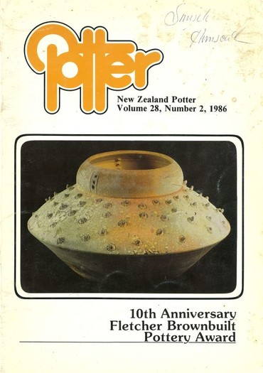 New Zealand Potter volume 28 number 2, 1986