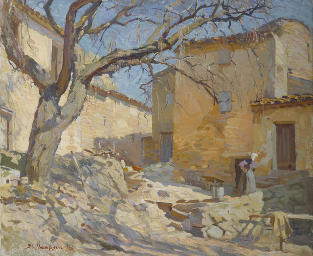 Bormes-les-Mimosas in winter