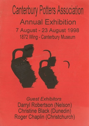 Canterbury Potters Association exhibition 1998