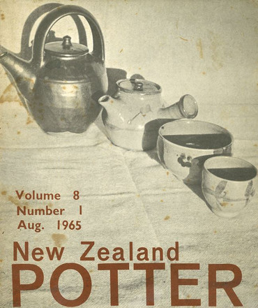 New Zealand Potter volume 8 number 1, August 1965