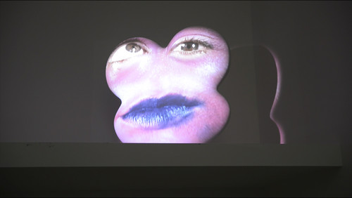 Tony Oursler Sang 2008. Fibreglass and gesso, audio/video projection. Courtesy of the artist, Jensen Gallery and Fox/Jensen, Auckland.