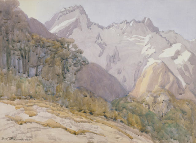Mount Sefton from The Hermitage