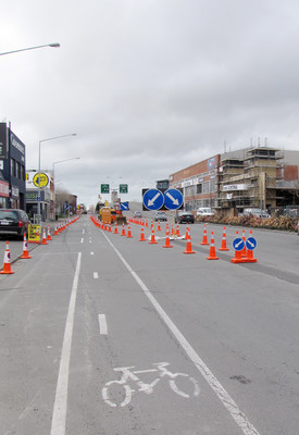 Miranda Parkes Keep left, keep right 2012. Photograph