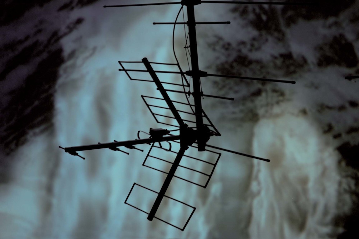 David Haines and Joyce Hinterding Purple Rain (detail, still) 2004. Photo: Michael Myers
