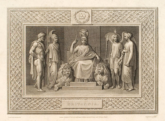 Britannia enthroned