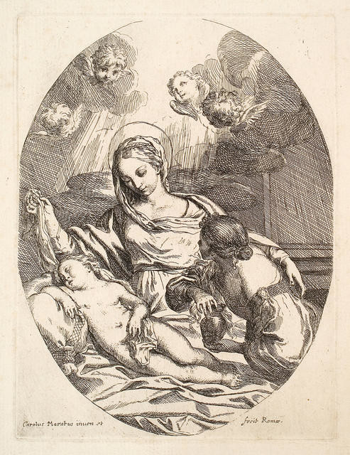 The Virgin And Child With St Mary Magdalene