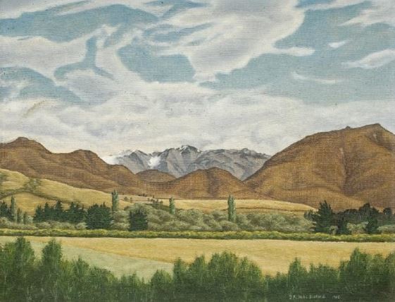 Douglas MacDiarmid - Hills from Annat