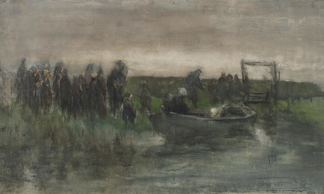 Marken Funeral Barge