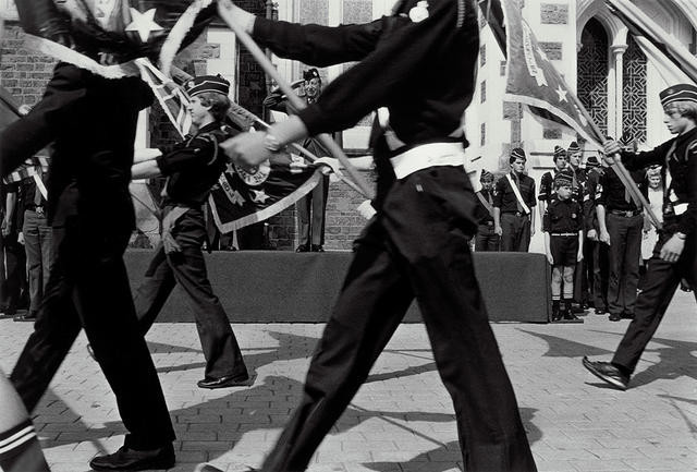 Boys’ Brigade Marches Past The Governor General, Cathedral Square