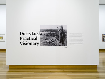 Doris Lusk: Practical Visionary labels