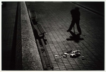 David Cook Cathedral Square 1983. Photograph. Collection of Christchurch Art Gallery Te Puna o Waiwhetū, purchased 1987