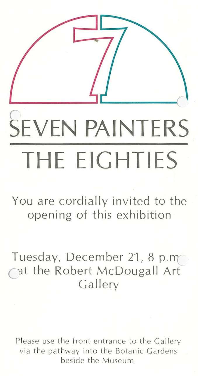 <p>Seven Painters/The Eighties</p>