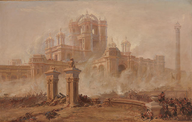 Storming The Martiniere, Lucknow