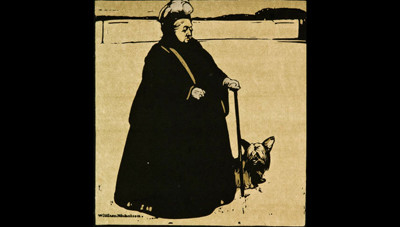 William Nicholson H.M. The Queen 1899. Lithograph. Collection of Christchurch Art Gallery Te Puna o Waiwhetū, gifted to the Gallery by Gordon H. Brown 2008