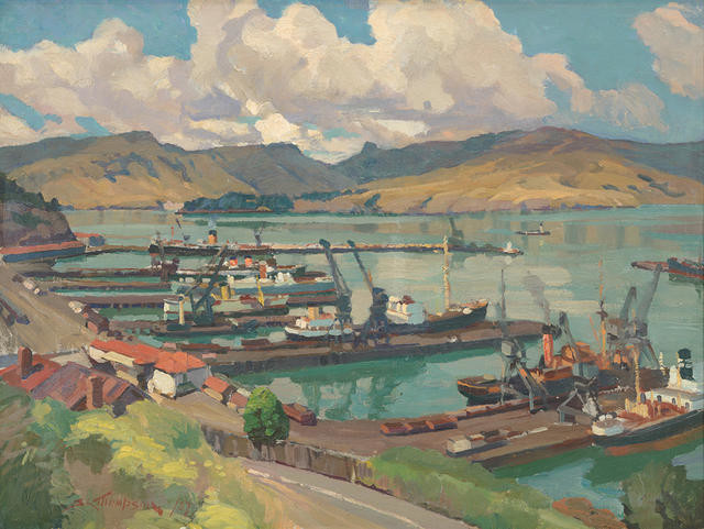Lyttelton From The Bridle Path (Sketch)