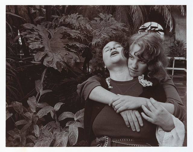 Rosalie de Boot and Maya Mistral in the Begonia House, Christchurch Botanical gardens