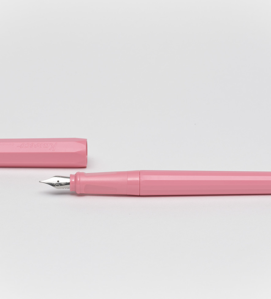 Fountain Pen Perkeo - Pink  - Steel Nib