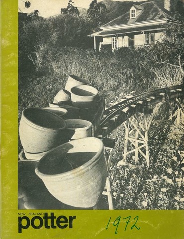 New Zealand Potter volume 14 number 1, Autumn 1972