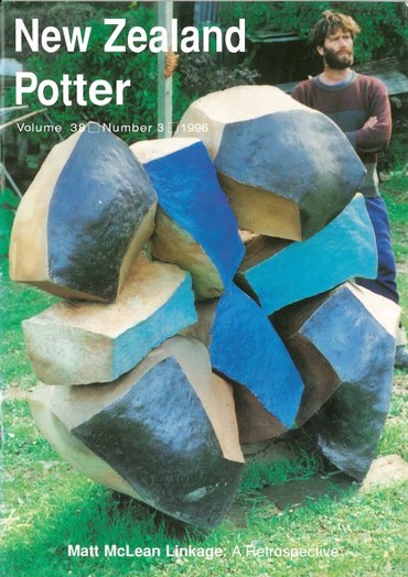 New Zealand Potter volume 38 number 3, 1996