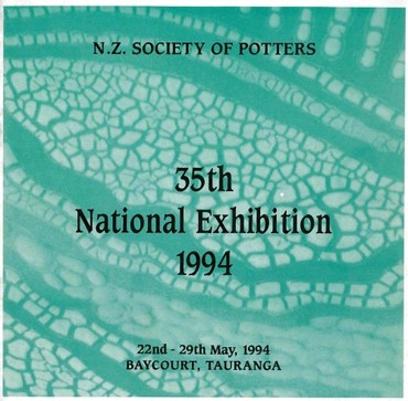 NZ Society of Potters, 35th exhibition, 1994