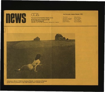 Canterbury Society of Arts News, number 47, January 1973