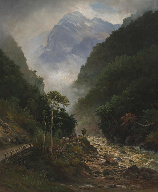 Clearing up, Otira Gorge