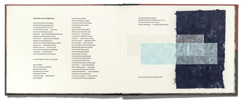 Michele Leggott and Gretchen Albrecht, Journey to Portugal, Holloway Press, 2006. Collection Robert and Barbara Stewart Library and Archives, Christchurch Art Gallery Te Puna o Waiwhetū.
