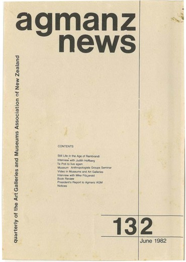 AGMANZ News Volume 13 Number 2 June 1982