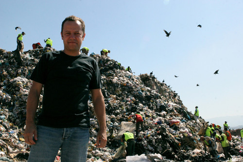 Artist Vik Muniz at Jardim Gromacho