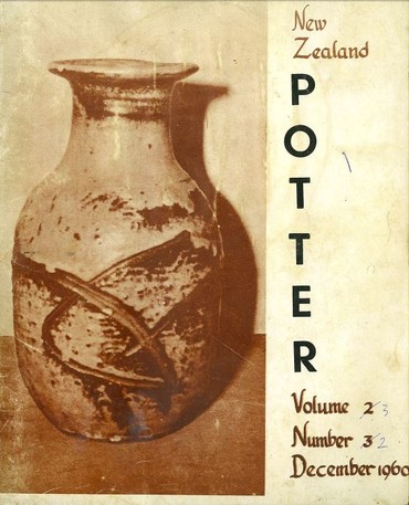 New Zealand Potter volume 3 number 2, December 1960