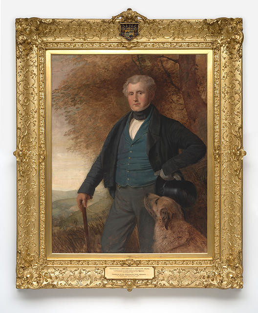 Portrait of John Crossley of Scaitcliffe M.A. Todmorden
