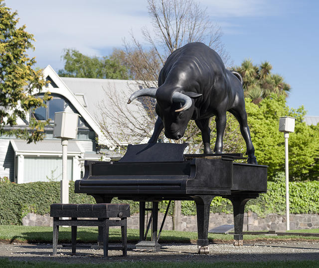 On the Gallery forecourt, October 2016
