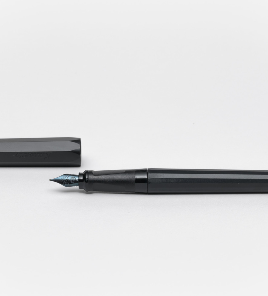 Fountain Pen Perkeo - Black - Steel Nib