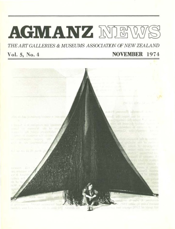 AGMANZ Volume 5 Number 4 November 1974