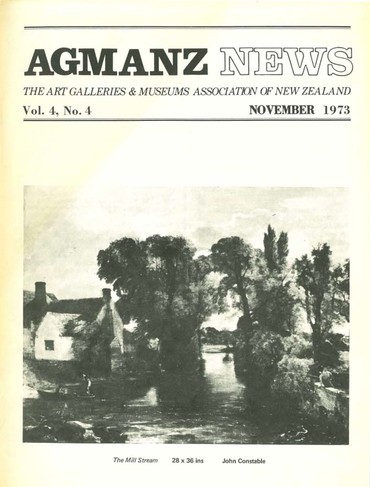 AGMANZ News Volume 4 Number 4 November 1973