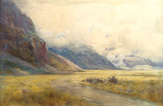 Mount Sefton from Foliage Hill
