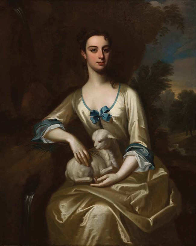 Maria Verelst (attributed to) Portrait of Penelope Smith c.1727. Oil on canvas. Collection of Christchurch Art Gallery Te Puna o Waiwhetū, purchased 1977